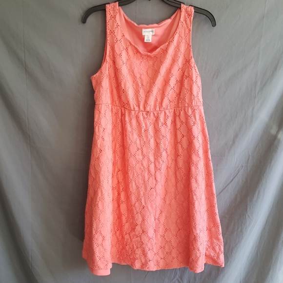 Coral maternity dress - Picture 2 of 6